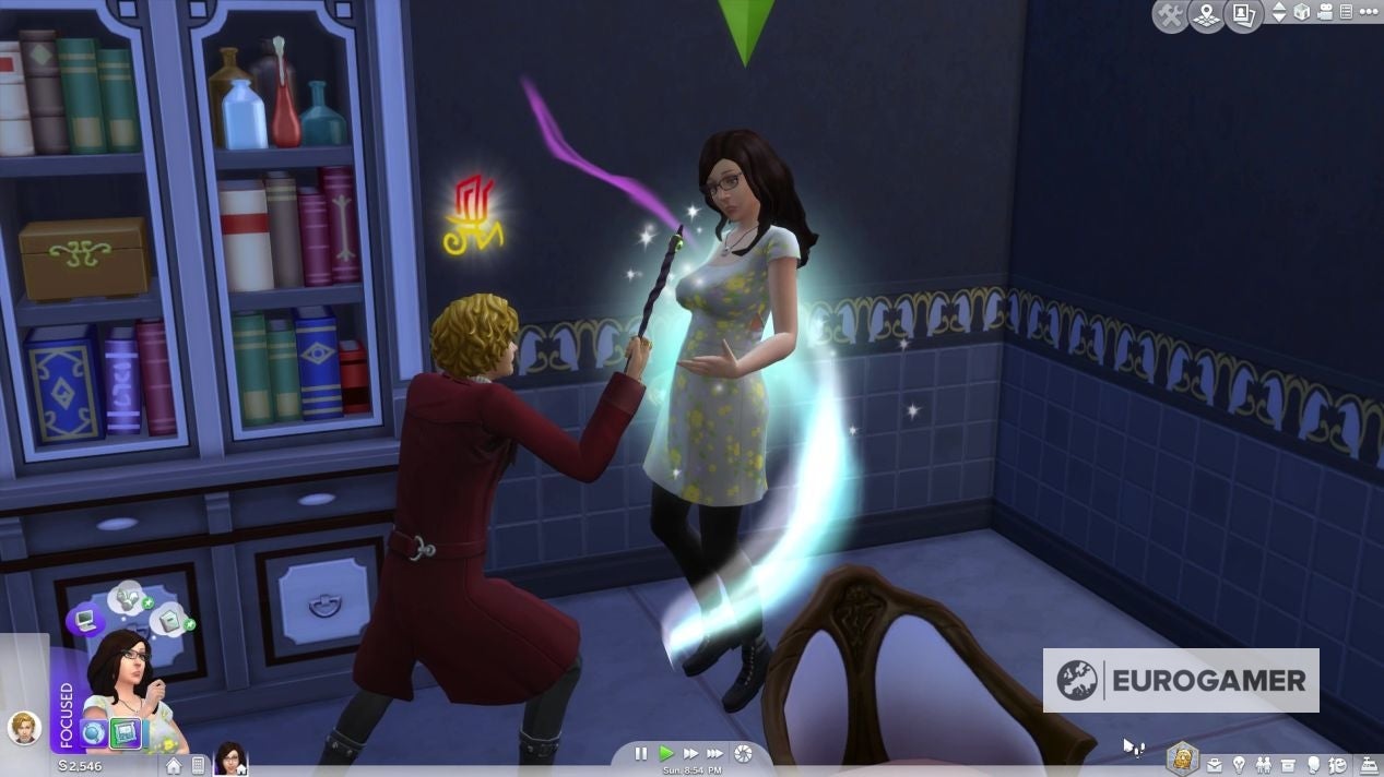 The Sims 4 Spellcasters guide on how to a Spellcaster in the
